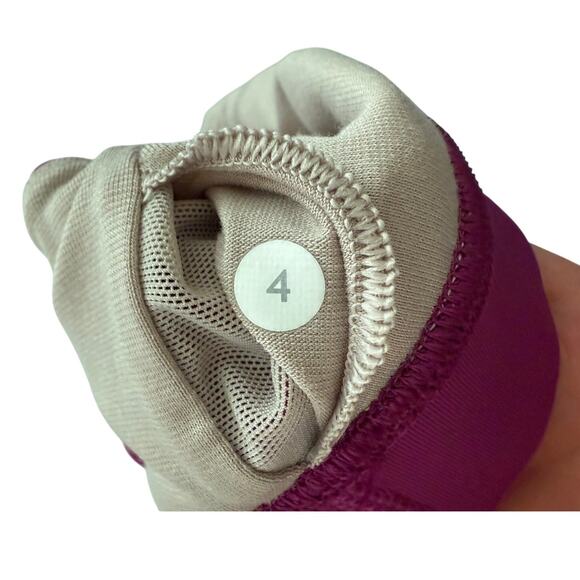 Lululemon Magenta/Purple Strappy Criss Cross Energy Sports Bra - 4 - Picture 4 of 4